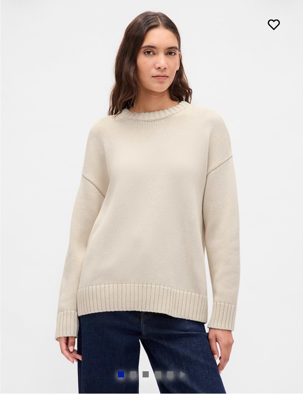 Gap 100% Cotton Oversized Sweater
